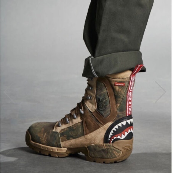 Sprayground Shoes New Rare 22728 Sprayground 1camo Terrain Fuerza